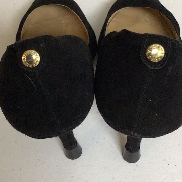 Women’s Michael Kors Black Leather Heels size 8.5 - Picture 5 of 7